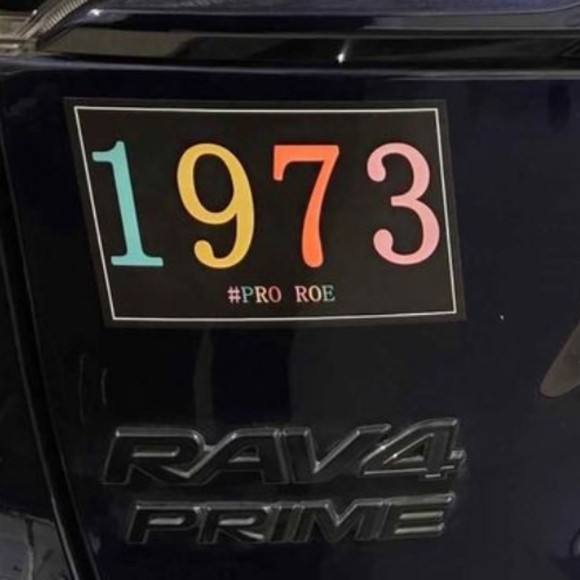 5 Pro Choice Pro Roe Stickers - Picture 2 of 3